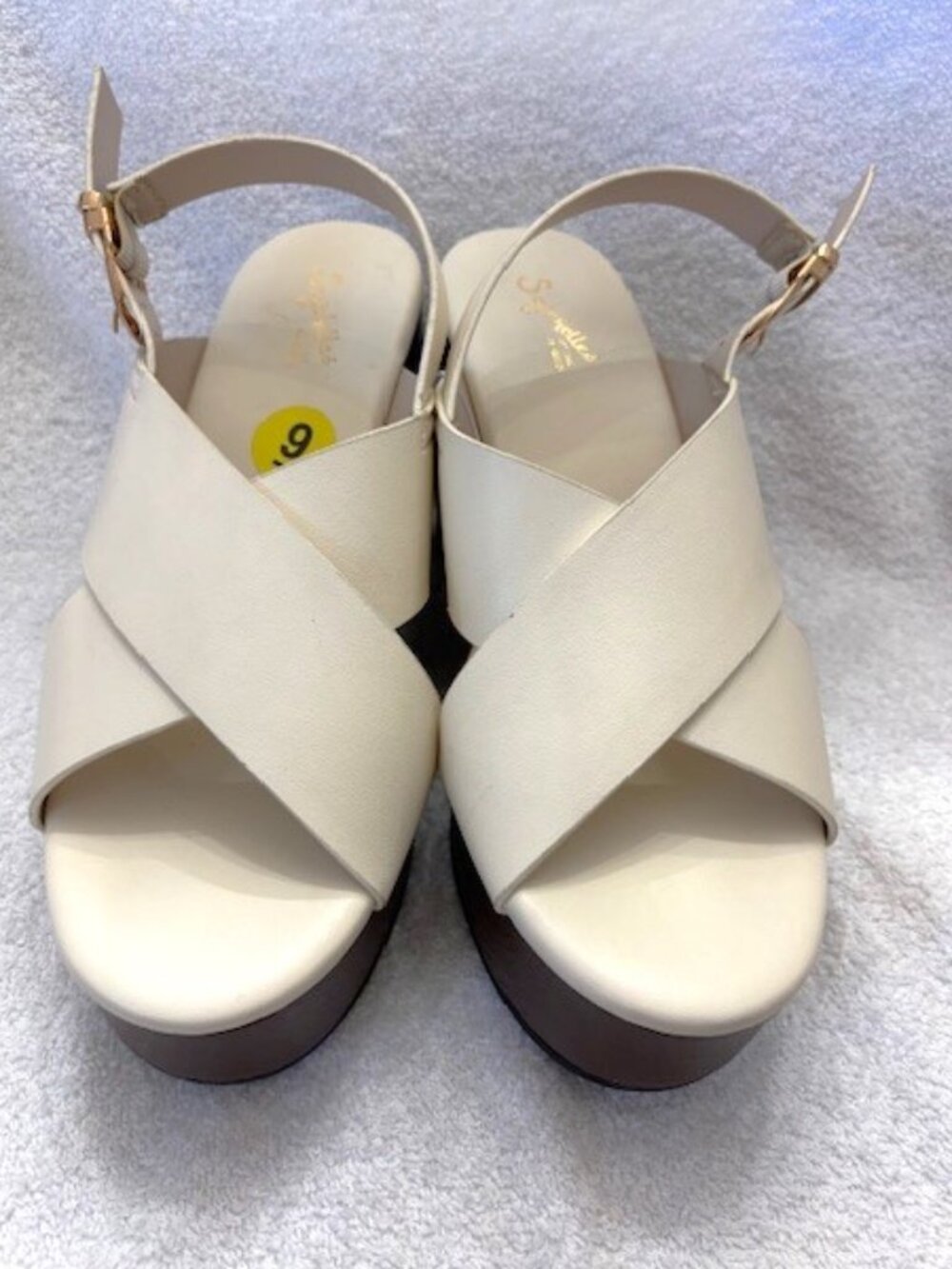 Seychelles Los Angeles "Virgo" platform sandals Size 9 NWOT